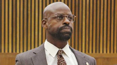 Sterling K. Brown as Christopher Darden in The People v. O. J. Simpson: American Crime Story.   